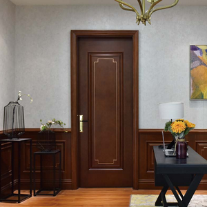 Solid wood doors produced by one of the wooden door manufacturers in China