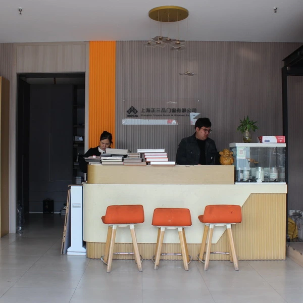 Tripeak wooden door manufacturer's reception