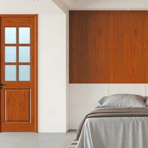 Solid American wooden door could be the exterior prehung door