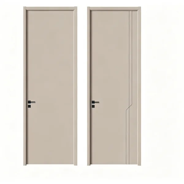 Solid Chinese wooden door can be a interior slab door