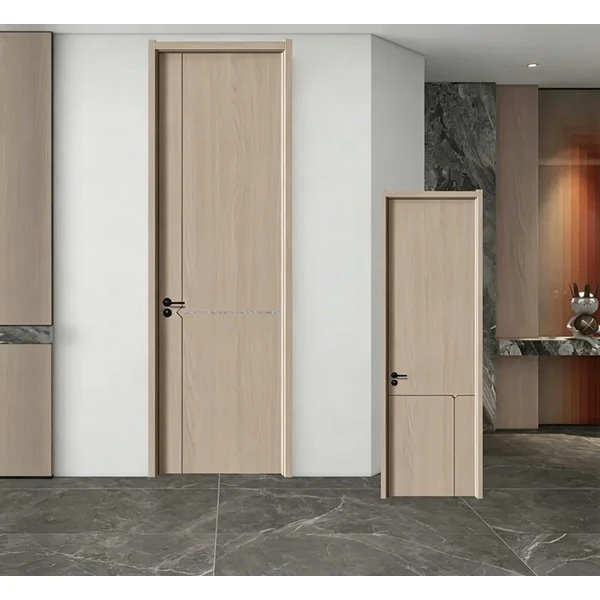 Melamine wooden carved inlay door