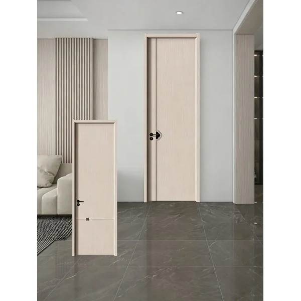 Melamine wooden carved inlay door