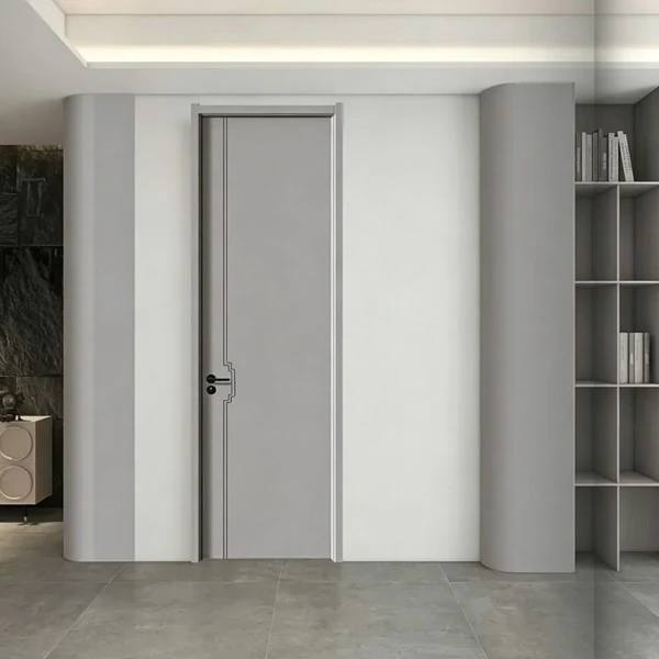 Melamine wooden carved thread door could be the interior prehung door
