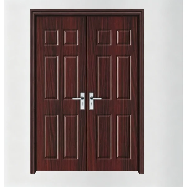 PVC Wooden double door