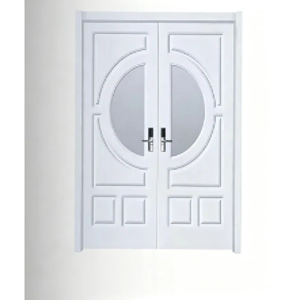 PVC Wooden double door