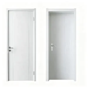 Solid core board wooden door