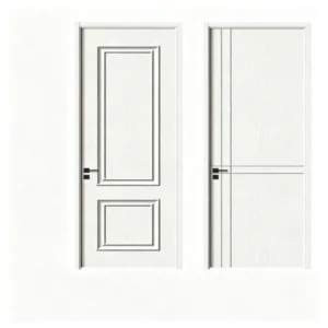 Solid core board wooden door