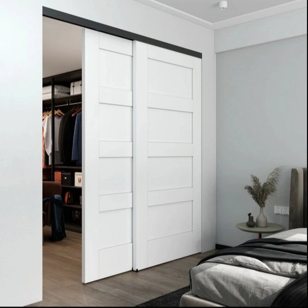 Melamine wooden sliding door