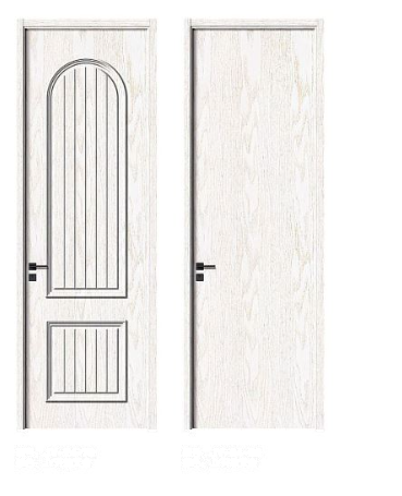 Solid French wooden door can be a interior slab door