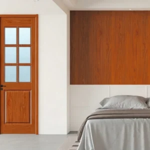 Solid American wooden door