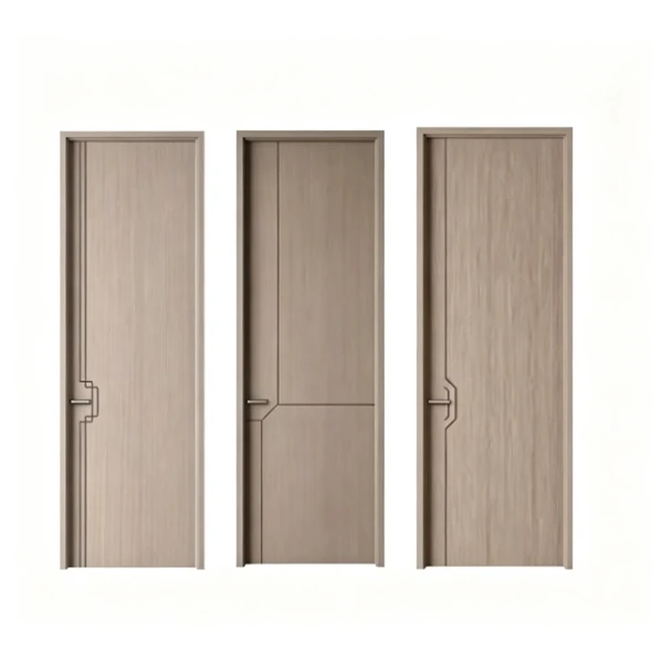 WPC wooden colored door could be the interior prehung door