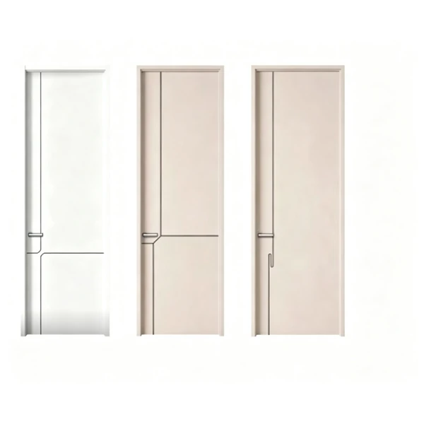 WPC wooden colored door
