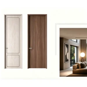 WPC wooden colored door