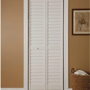PVC wooden bifold door
