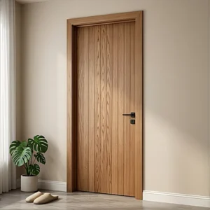 PVC wooden flush door