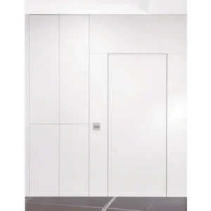 Composite wooden hidden door