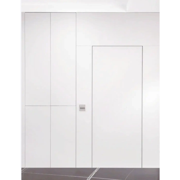 Composite wooden hidden door could be the ash veneer door