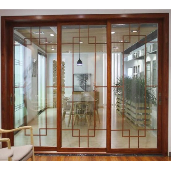 PVC wooden sliding door