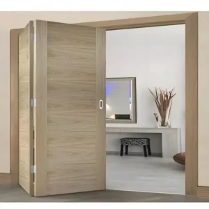 Solid core bifold door is also the solid wood folding door