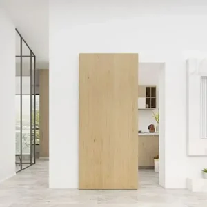 Solid wood sliding door